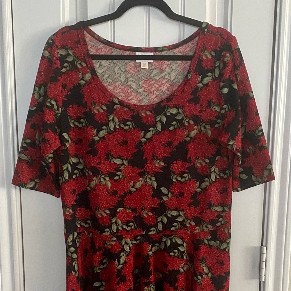 Lularoe size 3XL flower print dress